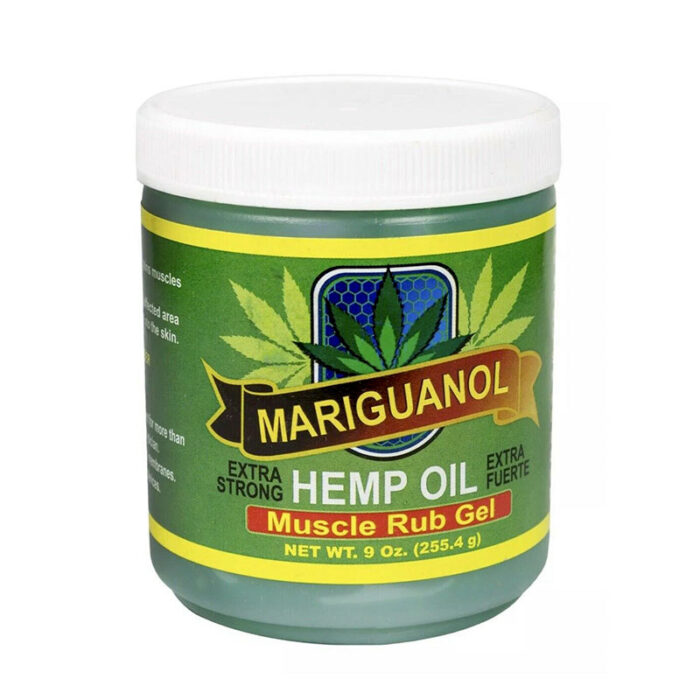 Mariguanol Gel Muscular Aceite de Cáñamo Extra Fuerte x 12 unidad